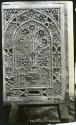 Copy made at Shangri La of an antique colored-glass window, August 10, 1938. Shangri La Histori…