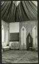 The original tent-like appearance of the Playhouse Living Room at Shangri La, March-April 1939.…